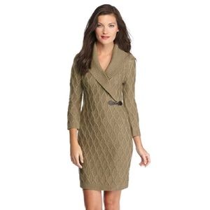 ✨HPx5✨ Calvin Klein cable knit sweater dress